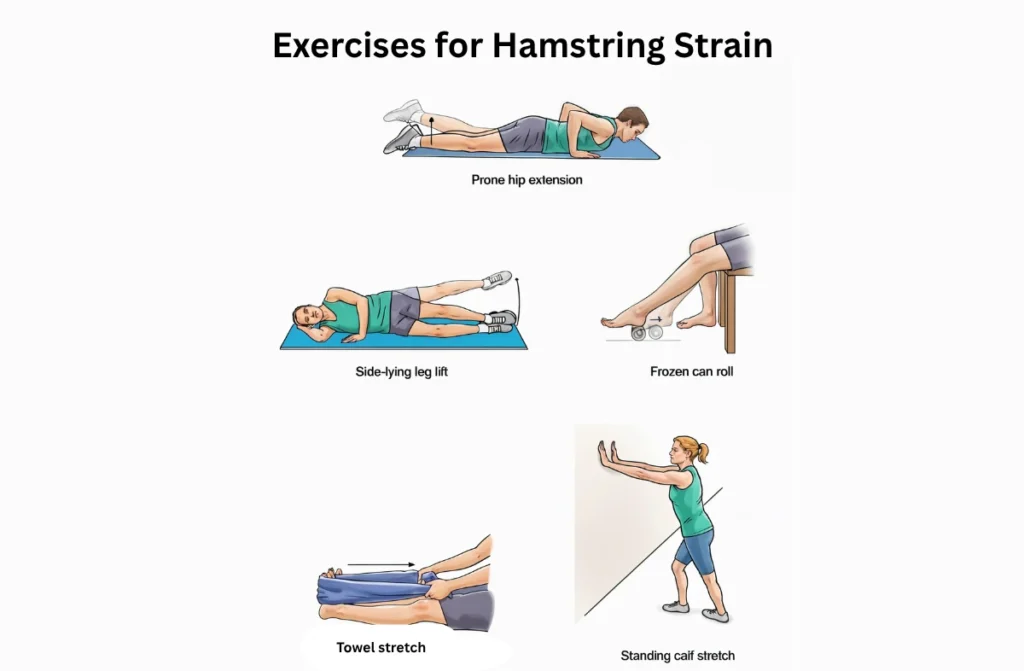 Exercises for Hamstring Strain 1 Exercises for Hamstring Strain